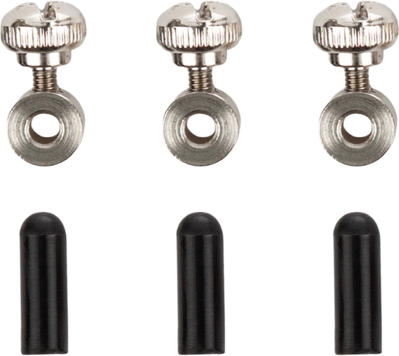 Cable stop – hand screws 2.5 mm